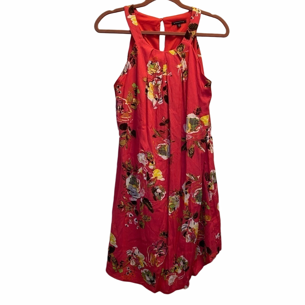 Staccato Coral Floral Dress Size Small
